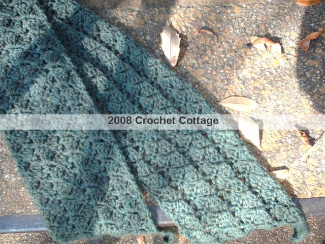 Angled Lace Scarf - ABC Knitting Patterns - Free Knitting and
